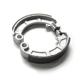 REAR BRAKE SHOES 10" LARGE FRAME VINTAGE VESPA P-PX-STELLA & OTHERS PAIR (P-SERIES REAR AND FRONT) (077075) (4144504) (647377)