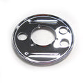 **CHROME** 8" REAR BRAKE BACKING PLATE 2 POST TYPE (DUST COVER) -VNB/VBB