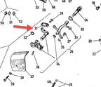 LINK FOR SHIFTER ARM TO STIRRUP SMALL FRAME
