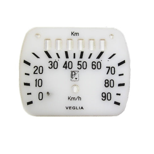 SPEEDO FACE PLATE 90KMH W/ INDIVIDUAL WINDOWS - VB1