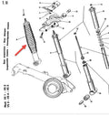 NOS REAR SHOCK SPRING GS 150 (2/81220)