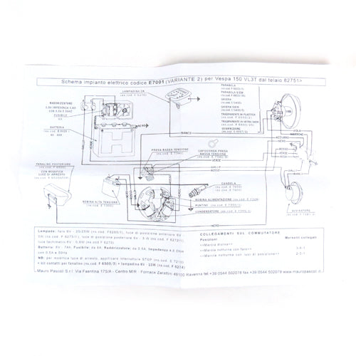 Wiring Harness VL1-3/VB1
