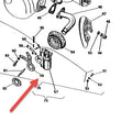 THROTTLE CABLE SUPPORT BRACKET VB1 - VGL1