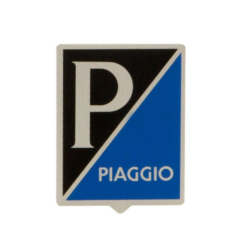 Piaggio Aluminum METAL Self Adhesive Badge (VINTAGE VESPA VNA VNB)