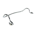 SEAT GRAB RAIL (STRAP) CHROME CURVED CENTER TO CENTER IS 9.125" (240MM)