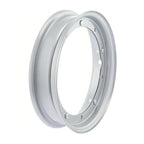 WHEEL RIM 10 INCH SPILT SILVER VINTAGE VESPA FA ITALIA (84629)