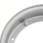 WHEEL RIM 10 INCH SPILT SILVER VINTAGE VESPA FA ITALIA (84629)