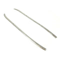 Stainless Center Mat Strips Most Vintage Vespas (PAIR)