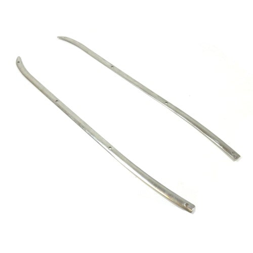 Stainless Center Mat Strips Most Vintage Vespas (PAIR)
