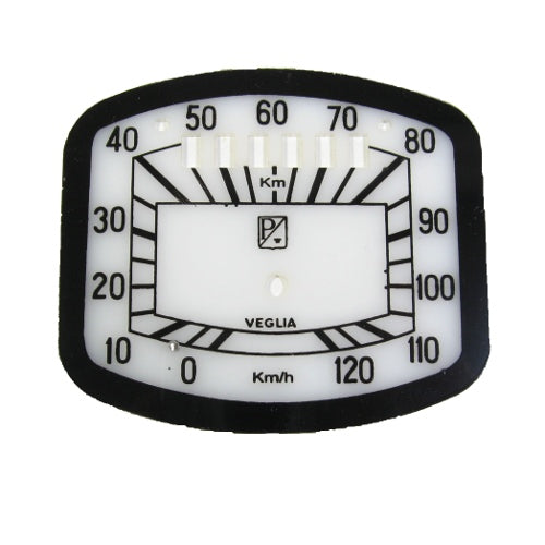 FACE PLATE 120KMH WITH INDIVIDUAL WINDOWS (VS2-4)