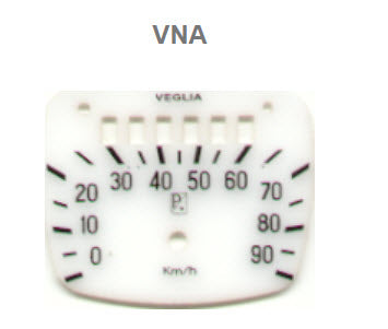 SPEEDO FACE PLATE 90KMH WITH INDIVIDUAL WINDOWS VNA (087256 085506)
