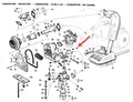 Screw for throttle cable rocker - small frame