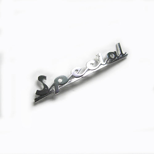 Special Script Badge Aluminum (Vespa 50 Special)