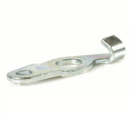 REAR BRAKE CABLE PINCH PLATE WITH HOOK - ALL 1958 & LATER VINTAGE VESPA