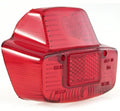Vintage Vespa Tail Light Lens with Notch GL150-SS180