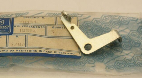 THROTTLE CABLE LEVER PLATE - V5A/V9A/VMA