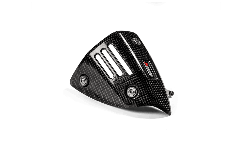 Carbon Heat Shield for New Akrapovic Performance Exhaust Vespa GTS