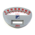 70 MPH SPEEDOMETER FACEPLATE V9A/VMA/VBC/VLB/VSE