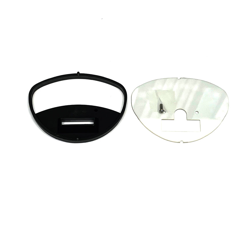 80MPH SPEEDO FACEPLATE FOR RALLY-BLACK