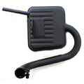 Vespa 150 Sprint Muffler Exhaust Pipe w/10 inch Wheels