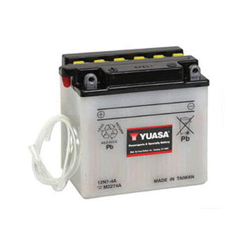 YUASA BATTERY 12N 5.5-3B (ACID NOT INCLUDED) VESPA P200E P125X VNX/VSX/ 100 SPORT