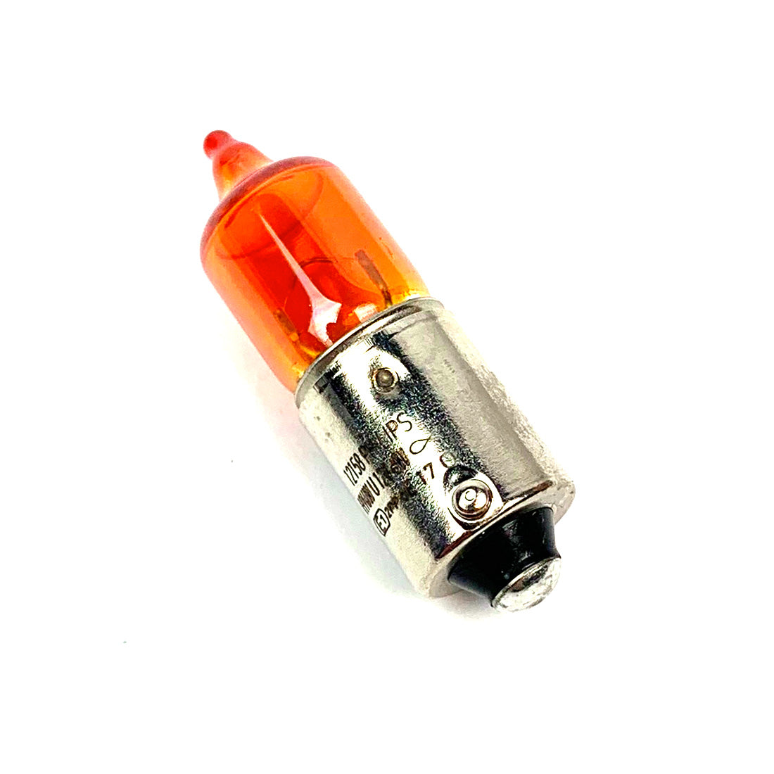 **AMBER** HALOGEN 6W (10W EQUIVALENT) BULB (SMALL BA9S BASE W/OFFSET PINS)