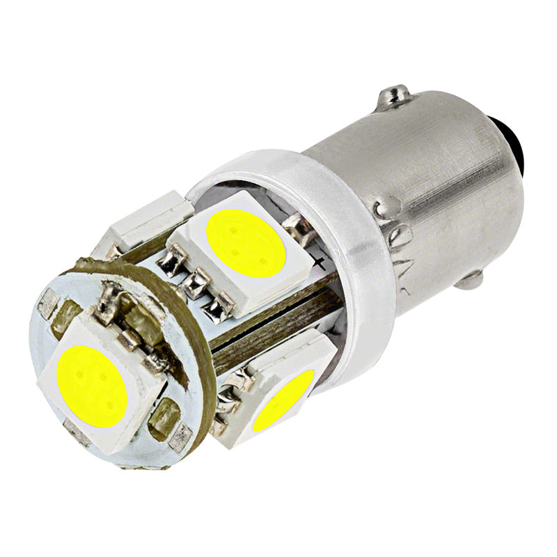 BA9S WHITE LED LAMPS...WORKS ON OLDER P SPEEDOMETERS