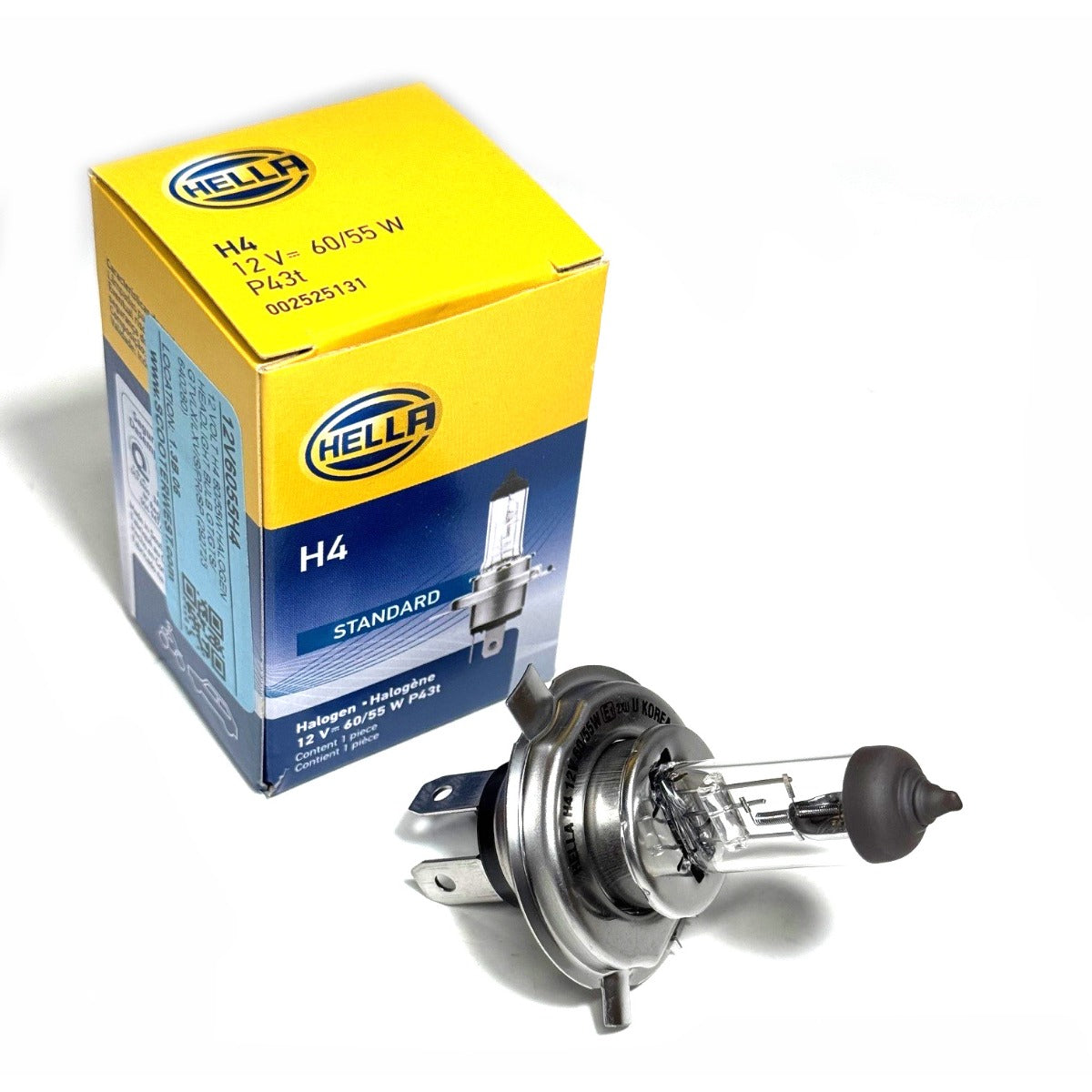 12V 60/55W HALOGEN H4 HEADLIGHT BULB (292723 640280) – Scooterwest