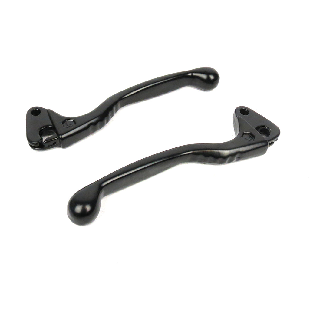 P Black  Dog leg Lever PAIR