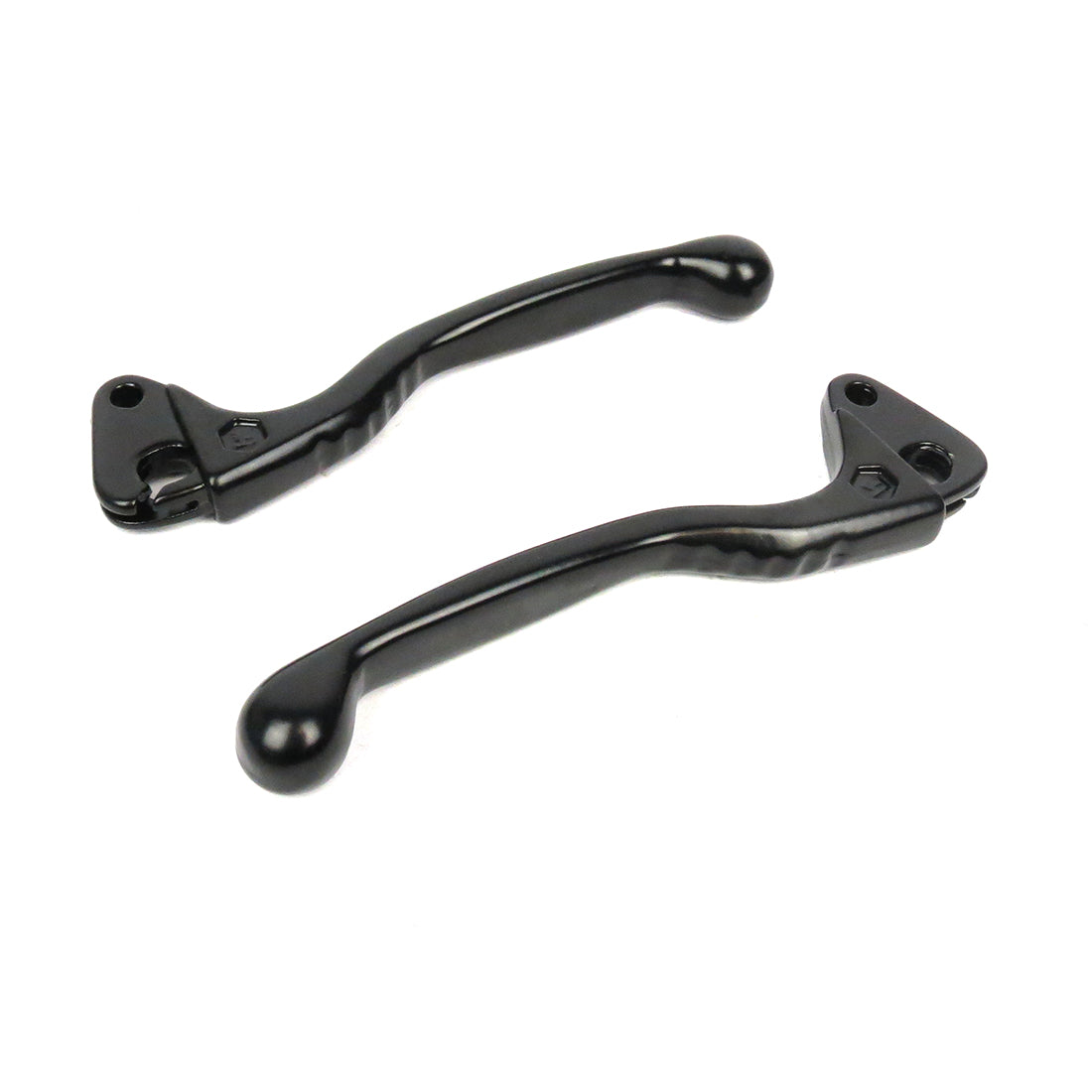 P Black  Dog leg Lever PAIR