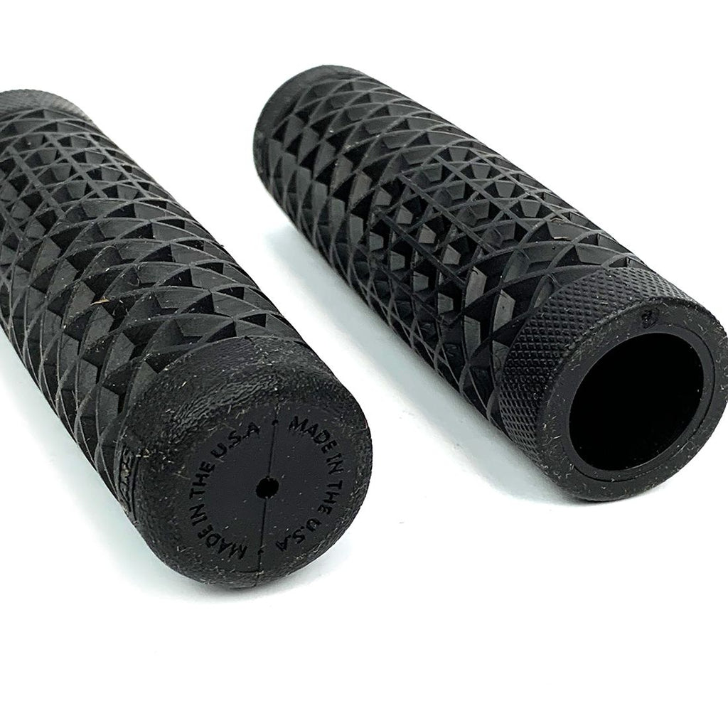 BLACK GRIPS ODI VANS **PAIR**-VNX/VSX 1970's VINTAGE VESPA