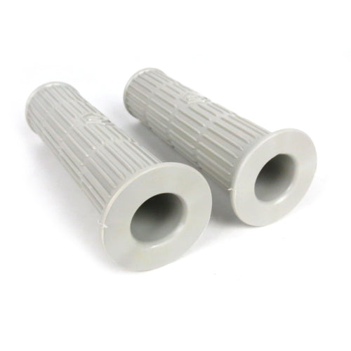Grey Grips Pair Vespa P-Series/Rally/Sprint/Small Frame