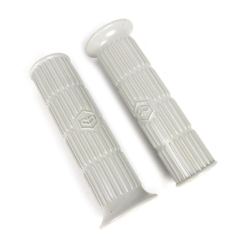 Grey Grips Pair Vespa P-Series/Rally/Sprint/Small Frame