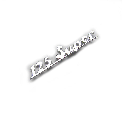 125 Super Rear Script Badge