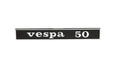 Vespa 50 Rear Badge (name plate) V5A