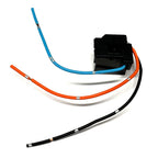 3 Prong Replacement Connector for H4 & HS1 Headlight Bulb (VESPA P200E AND MODERN WITH HALOGEN BULB LX GTS)