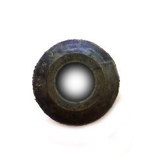 LOWER ENGINE RUBBER BUFFER MOTOR MOUNT FOR REAR SHOCK (SPACER SEE 094727) (040316) MOST VINTAGE VESPA