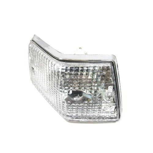 REAR LH LEFT TURN SIGNAL ASSEMBLY CLEAR LENS WITH CHROME HOUSING P PX STELLA (160999 C-4727694)