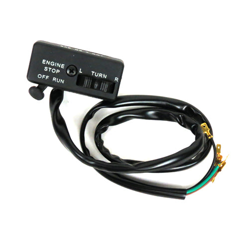 TURN SIGNAL/KILL HANDLEBAR SWITCH **W/COVER** (1977-82 VNX/VSX) (189457)
