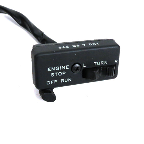 TURN SIGNAL/KILL HANDLEBAR SWITCH **W/COVER** (1977-82 VNX/VSX) (189457)