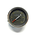 120KM/H SPEEDO P SERIES P125X P200E (BLACK FACE CHROME RIM NO PIAGGIO LOGO OR NEUTRAL LIGHT)