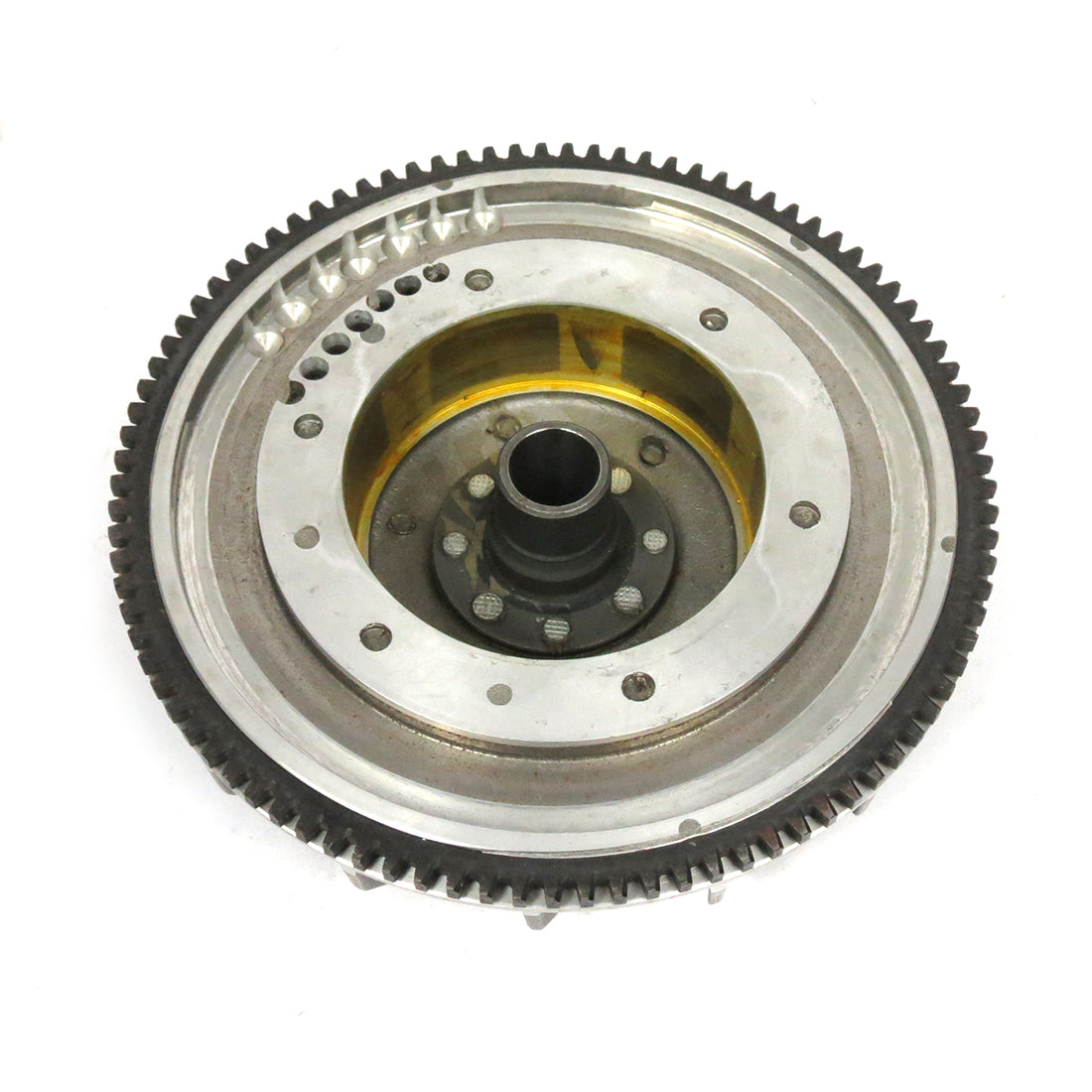 ORIGINAL PIAGGIO FLYWHEEL-PX150E PXE ELECTRIC START (5.10 LBS) (USE "TOOLFLY" REMOVAL TOOL)