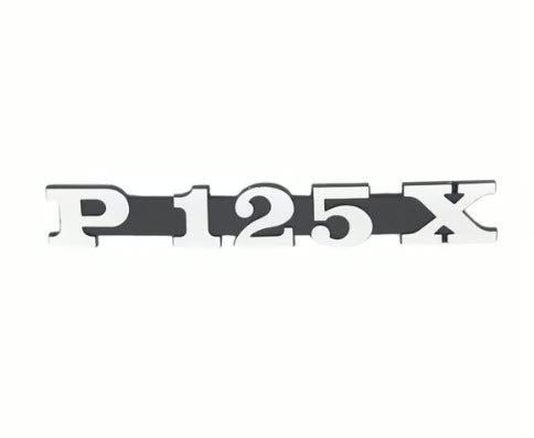 Vespa P125X Cowl Badge
