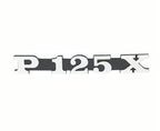 Vespa P125X Cowl Badge