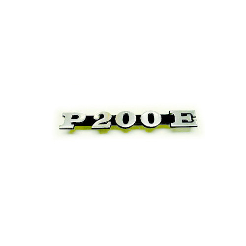 "P200E" BADGE/EMBLEM COWL (SEE 008108 x 2 FOR CLIPS)