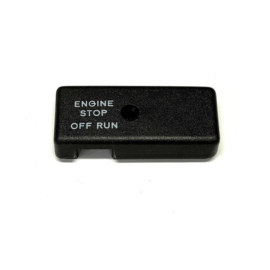 *SQUARE PLASTIC* VESPA 50 ON/OFF SWITCH COVER (1980 STYLE FIT SWITCH 191453) **CLOSEOUT**