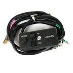 HI-LO/HORN HANDLEBAR SWITCH WITH COVER (1977-82 VNX/VSX) (164873 189443 164873)