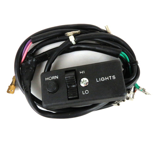 HI-LO/HORN HANDLEBAR SWITCH WITH COVER (1977-82 VNX/VSX) (164873 189443 164873)