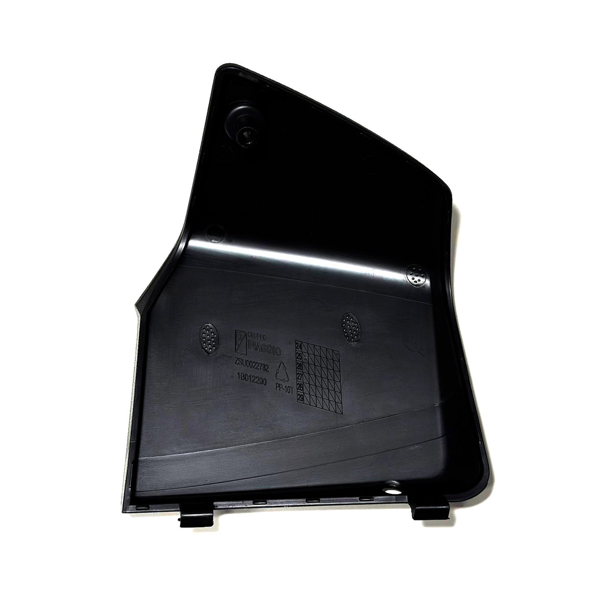 *BLACK* LEFT KNEE PAD FLAP COVER VESPA GTS HPE2 SUPER TECH GTS300 GTS310 2023-