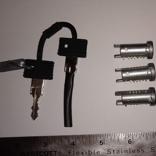 LOCK SET 3 TUMBLERS - STELLA 4T MANUAL/AUTO